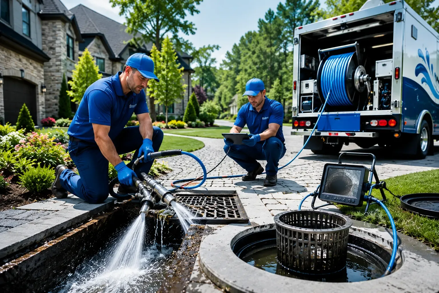 Local outdoor drain cleaning professionals in Bardolph, IL